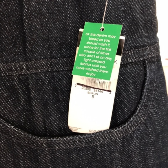 HURLEY Dark Denim Berlin Hi-Lo Skirt Lace Size Jrs 5 - Picture 8 of 10